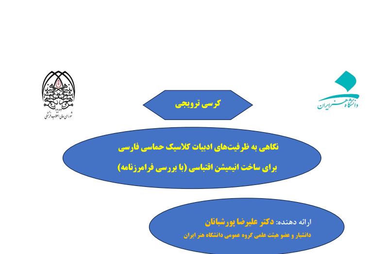 نگاهی به ظرفیت‌های ادبیات کلاسیک حماسی فارسی برای ساخت انیمیشن اقتباسی (با بررسی فرامرزنامه)