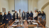 تقدیر و تشکر از زحمات خانم مهندس اکبری به مناسبت بازنشستگی این همکار ارجمند